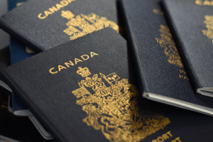 Canadian passport photo